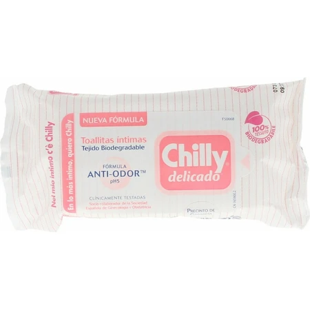 Chilly Gentle Wipes 1×12 Stück, auch für empfindliche Haut