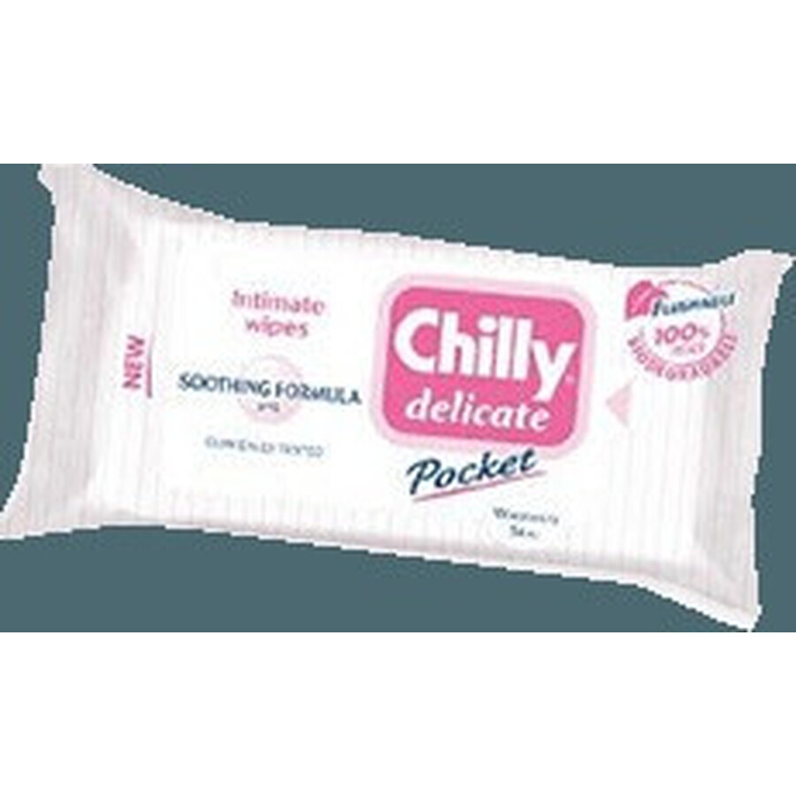 Salviette Chilly Gentle 1×12 pezzi, anche per pelli sensibili Salviette Chilly Gentle 1×12 pezzi, anche per pelli sensibili