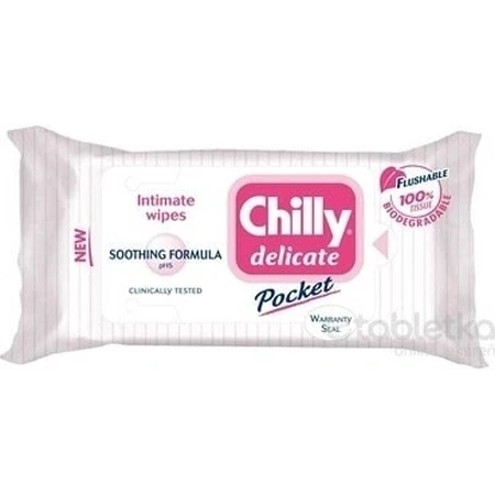 Chilly Gentle Wipes 1×12 Stück, auch für empfindliche Haut
