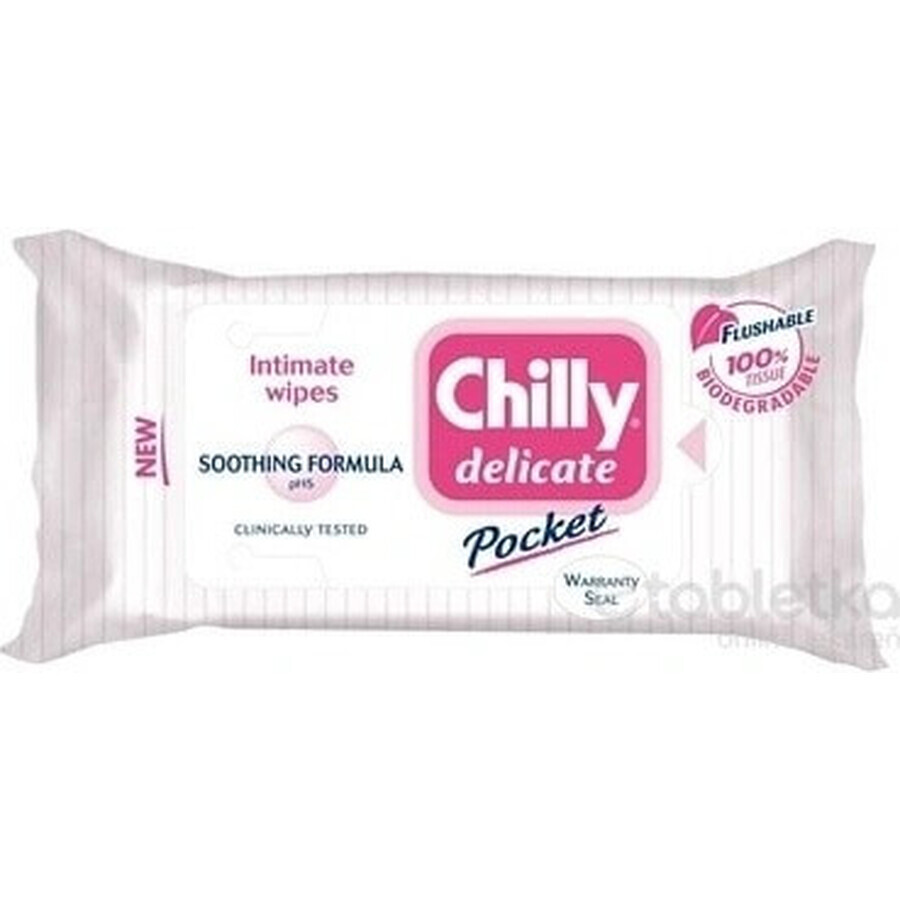 Salviette Chilly Gentle 1×12 pezzi, anche per pelli sensibili Salviette Chilly Gentle 1×12 pezzi, anche per pelli sensibili