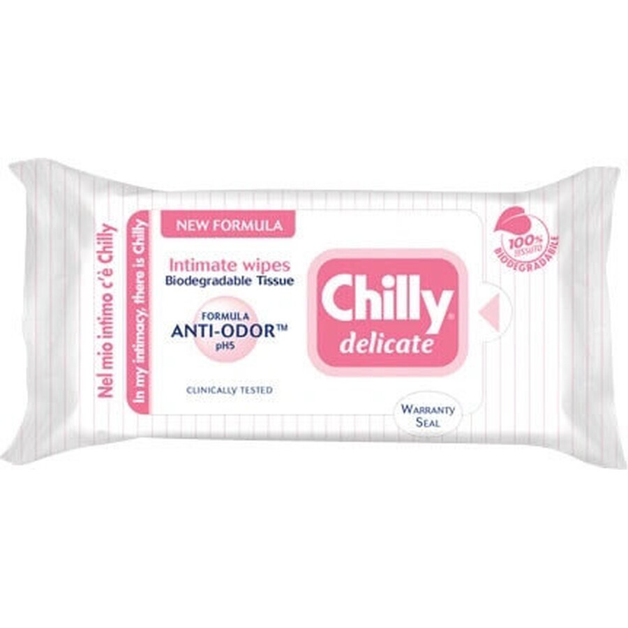 Salviette Chilly Gentle 1×12 pezzi, anche per pelli sensibili Salviette Chilly Gentle 1×12 pezzi, anche per pelli sensibili
