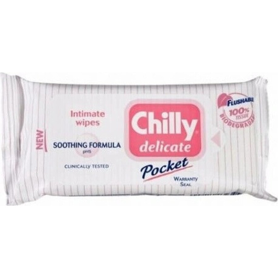 Salviette Chilly Gentle 1×12 pezzi, anche per pelli sensibili Salviette Chilly Gentle 1×12 pezzi, anche per pelli sensibili