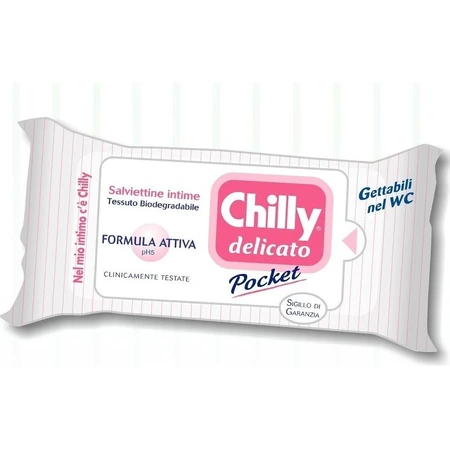 Chilly Gentle Wipes 1×12 Stück, auch für empfindliche Haut