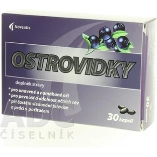 Noventis Ostrovidky 2×15 cps, voedingssupplement