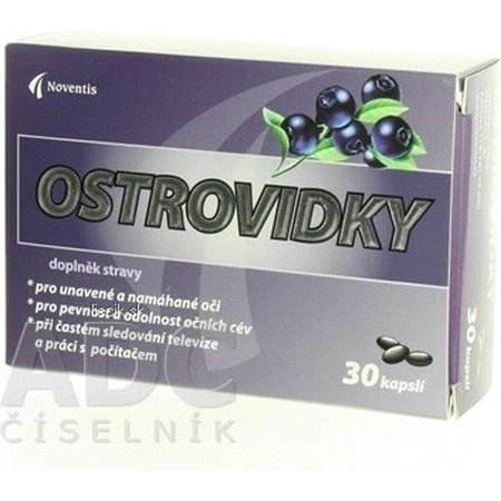 Noventis Ostrovidky 2×15 cps, voedingssupplement