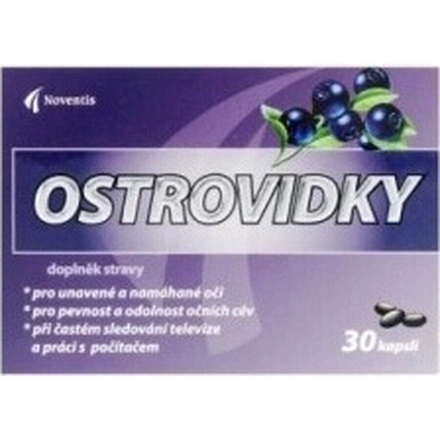 Noventis Ostrovidky 2×15 cps, food supplement