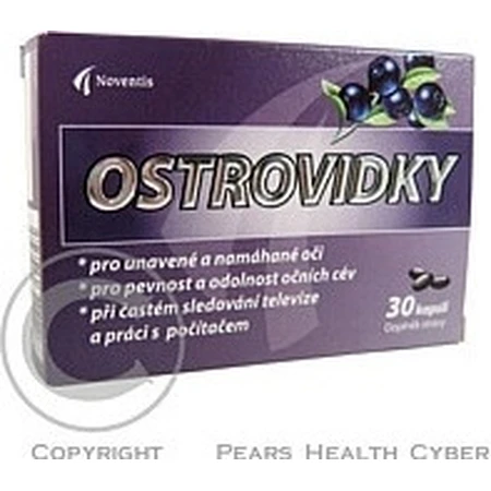 Noventis Ostrovidky 2×15 cps, voedingssupplement