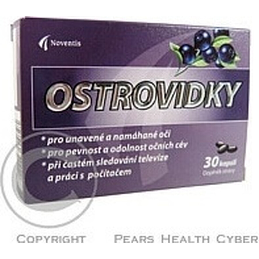 Noventis Ostrovidky 2×15 cps, food supplement