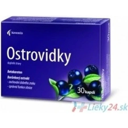 Noventis Ostrovidky 2×15 cps, voedingssupplement
