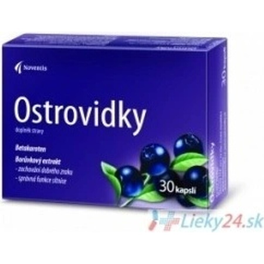 Noventis Ostrovidky 2×15 cps, food supplement