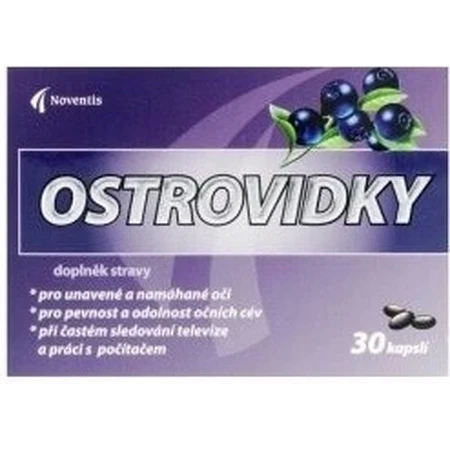 Noventis Ostrovidky 2×15 cps, voedingssupplement
