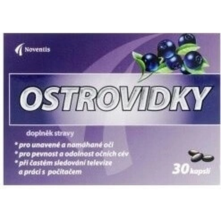 Noventis Ostrovidky 2×15 cps, food supplement