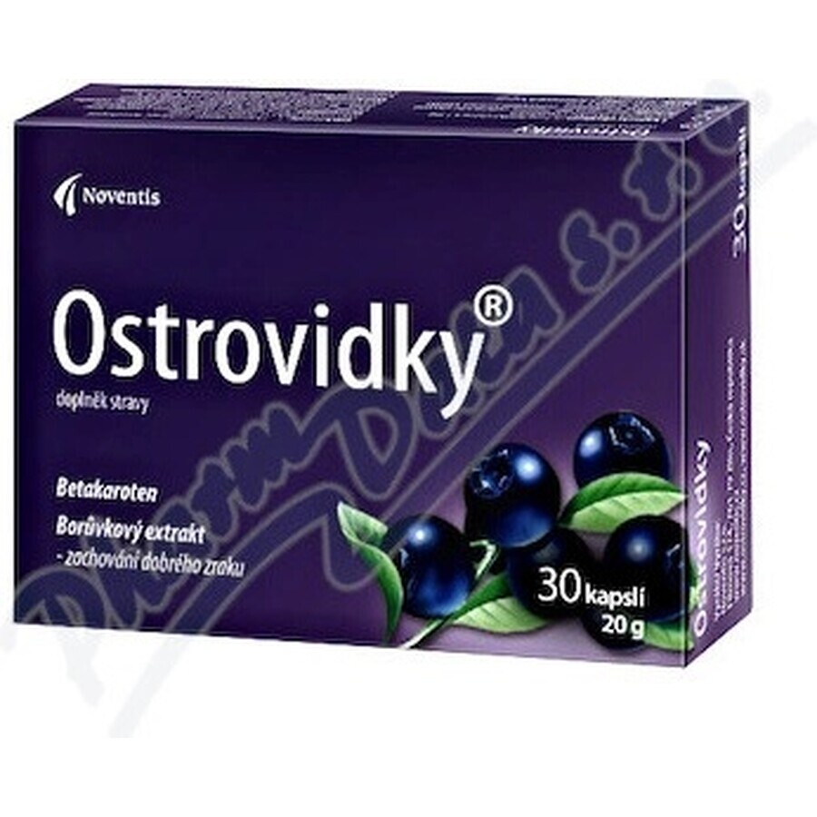 Noventis Ostrovidky 2×15 cps, food supplement