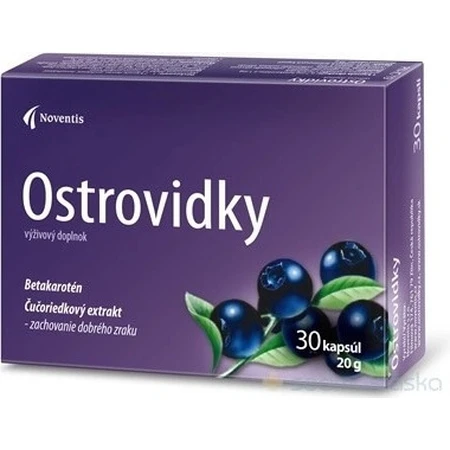 Noventis Ostrovidky 2×15 cps, voedingssupplement