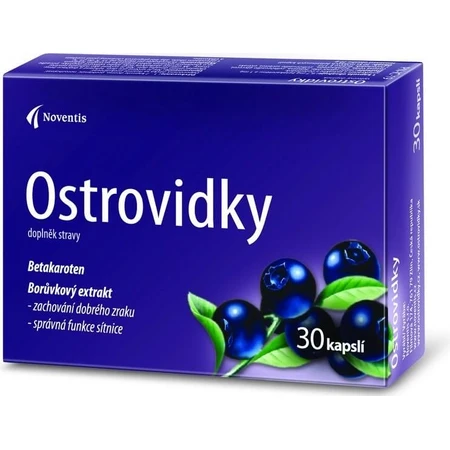 Noventis Ostrovidky 2×15 cps, voedingssupplement