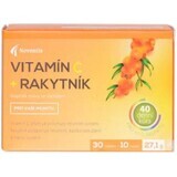 Noventis Vitamine C + duindoorn 1×40 tbl, vitamine C