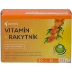 Noventis Vitamina C + espino amarillo 1×40 tbl, vitamina C