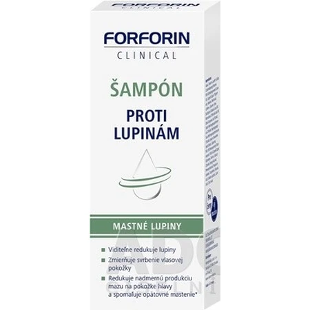 FORFORIN ANTI-SchUPPEN-SHAMPOO 1×200 ml, fettige Schuppen