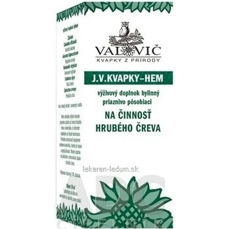 J.V. HEM 1×50 ml, para la función del colon