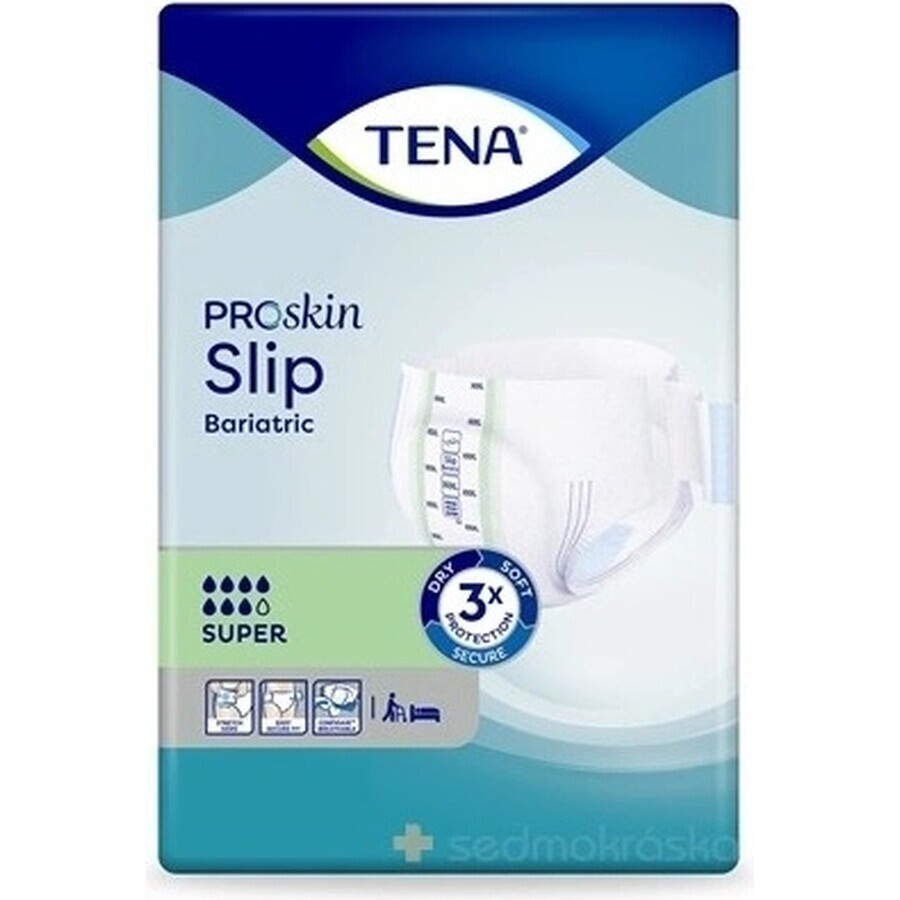 TENA Bariatric Brieriefs XXL 1×32 pcs, briefs with diaper TENA Bariatric Brieriefs XXL 1×32 pcs, briefs with diaper