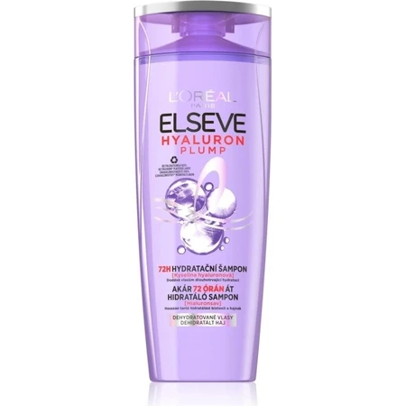 L'Oréal Paris L'Oréal Paris Elseve Hyaluron Plump 72H vochtinbrengende shampoo met hyaluronzuur 1×250 ml, vochtinbrengende shampoo