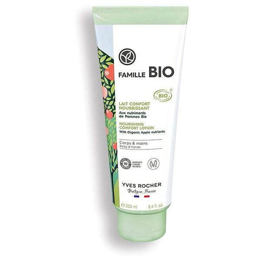 Yves Rocher Loțiune hrănitoare pentru corp și mâini FAMILLE BIO 1×250ml, loțiune pentru corp și mâini Yves Rocher Loțiune hrănitoare pentru corp și mâini FAMILLE BIO 1×250ml, loțiune pentru corp și mâini