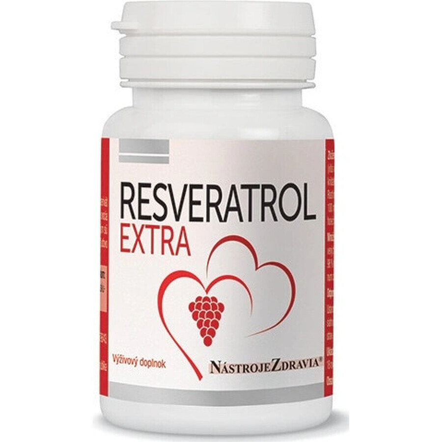 ToolsHealth RESVERATROL EXTRA 1×30 cps, complemento alimenticio