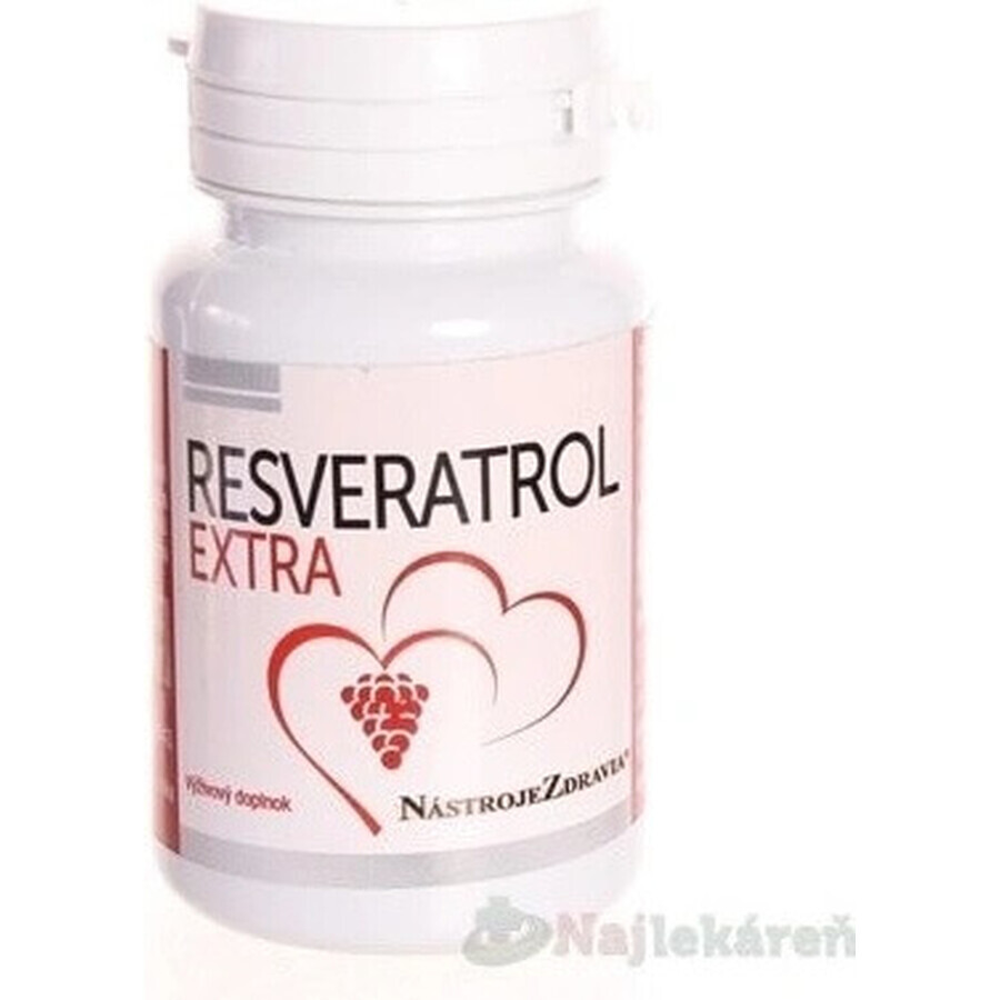 ToolsHealth RESVERATROL EXTRA 1×30 cps, complemento alimenticio