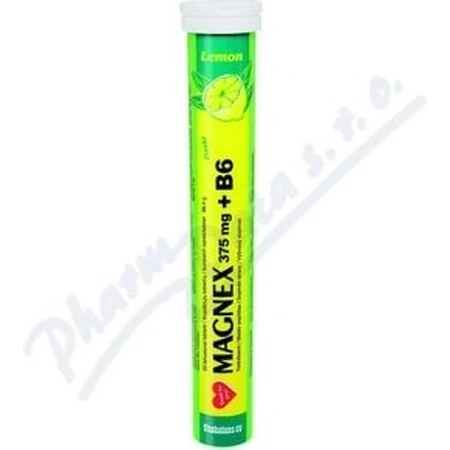 Vitabalans MAGNEX 375 mg + B6 efervescente 1×20 tbl, magnesio + B6 para deportistas