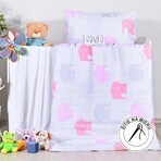 EMI Olifant baby beddengoed roze 130x90+65x45 EMI Olifant baby beddengoed roze 130x90+65x45