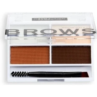 Revolution Relove, Colour Cult Dark, kit de soin des sourcils 1×3,20 g, kit de soin des sourcils