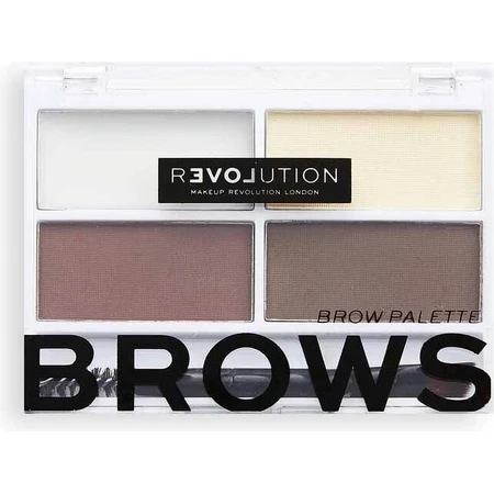 Revolution Relove, Colour Cult Dark, kit de soin des sourcils 1×3,20 g, kit de soin des sourcils