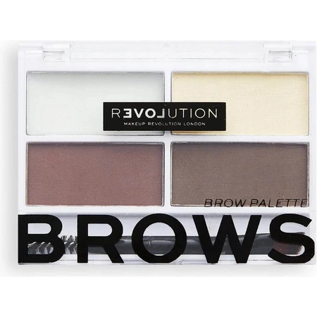 Revolution Relove, Colour Cult Dark, kit de soin des sourcils 1×3,20 g, kit de soin des sourcils