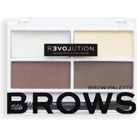 Revolution Relove, Colour Cult Dark, kit de soin des sourcils 1×3,20 g, kit de soin des sourcils