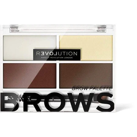 Revolution Relove, Colour Cult Dark, kit de soin des sourcils 1×3,20 g, kit de soin des sourcils
