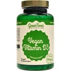 GreenFood Nutrition Vegan Vit D3 60cps 1×60 cps