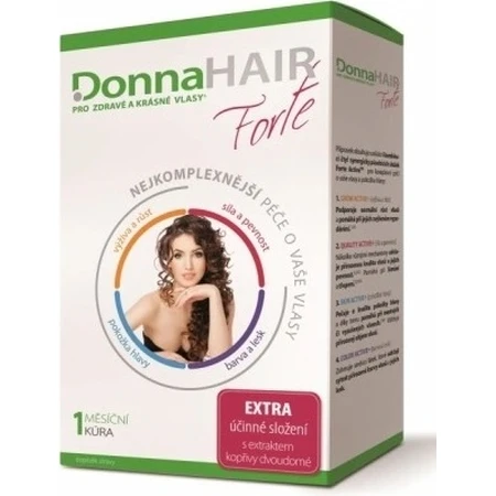 DonnaHAIR Forte 30 cps, 1 monthly treatment