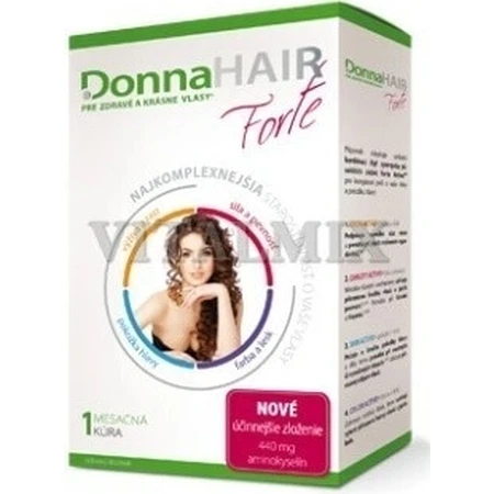 DonnaHAIR Forte 30 cps, 1 monthly treatment