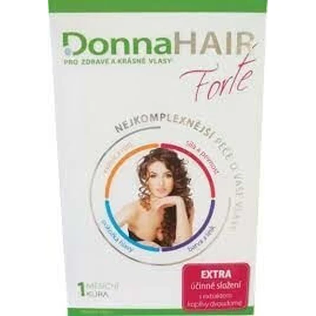 DonnaHAIR Forte 30 cps, 1 monthly treatment