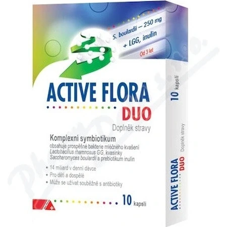 ACTIVE FLORA DUO, 10 cps 1×10 cps, complemento alimenticio