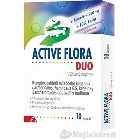 ACTIVE FLORA DUO, 10 cps 1×10 cps, complemento alimenticio