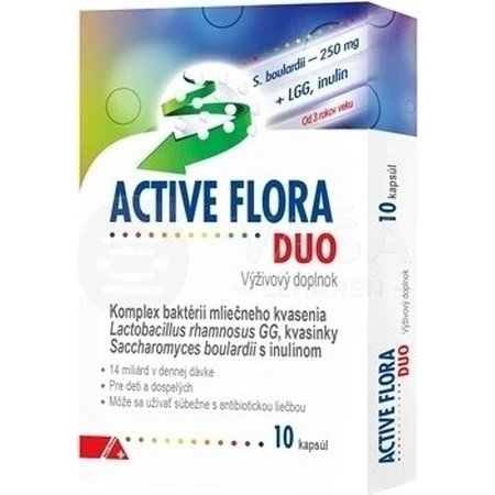ACTIVE FLORA DUO, 10 cps 1×10 cps, complemento alimenticio