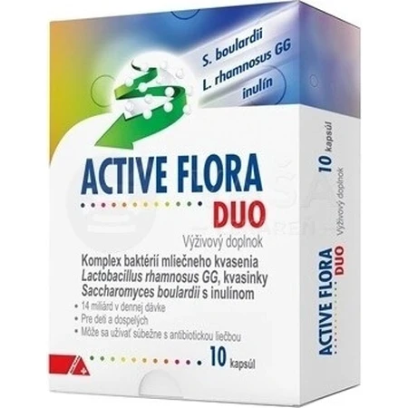ACTIVE FLORA DUO, 10 cps 1×10 cps, complemento alimenticio