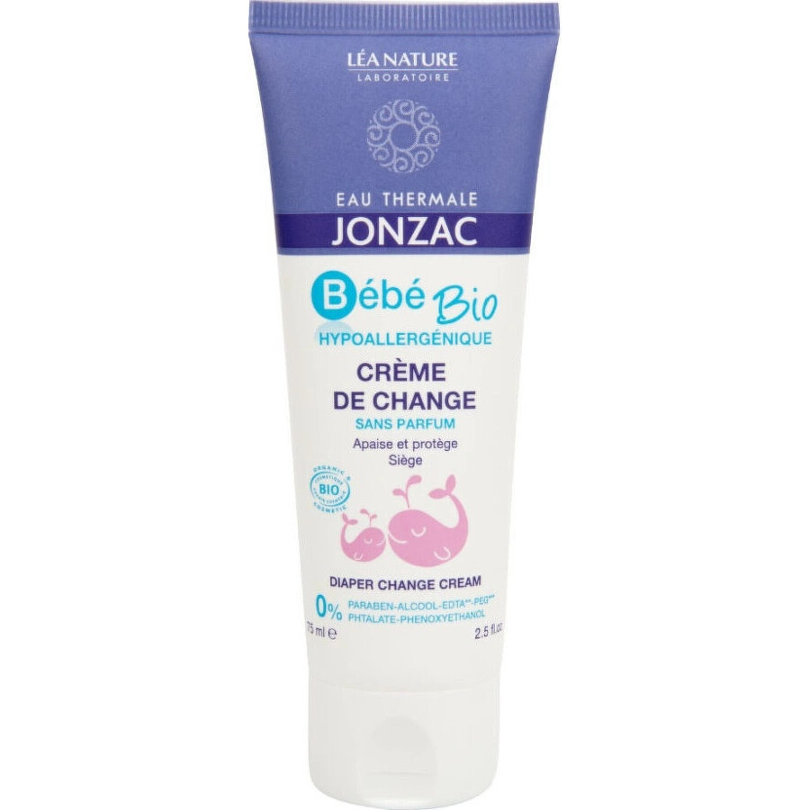 JONZAC Bébé Organic Baby Changing Cream 1×75 ml