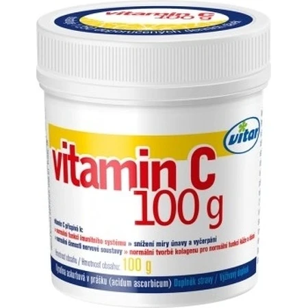 VITAR Vitamine C 1×100 g, vitamine C en poudre
