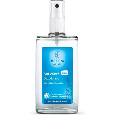 WELEDA Déodorant à la sauge 1×200 ml, déodorant, recharge - sans spray