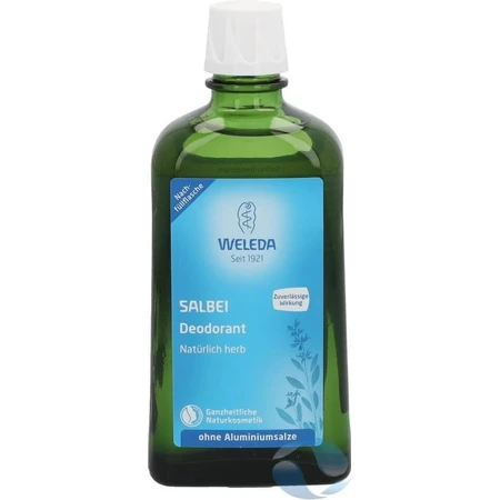 WELEDA Déodorant à la sauge 1×200 ml, déodorant, recharge - sans spray