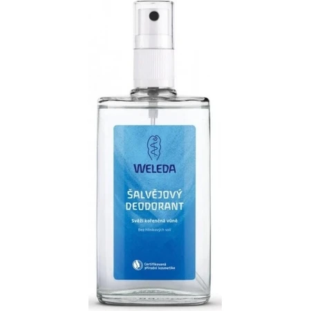 WELEDA Déodorant à la sauge 1×200 ml, déodorant, recharge - sans spray