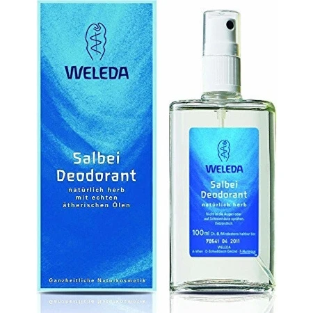 WELEDA Déodorant à la sauge 1×200 ml, déodorant, recharge - sans spray