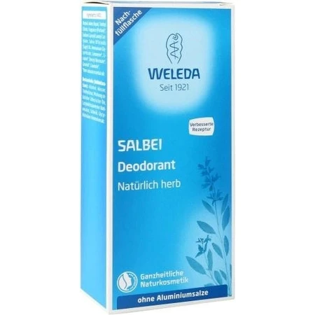 WELEDA Déodorant à la sauge 1×200 ml, déodorant, recharge - sans spray